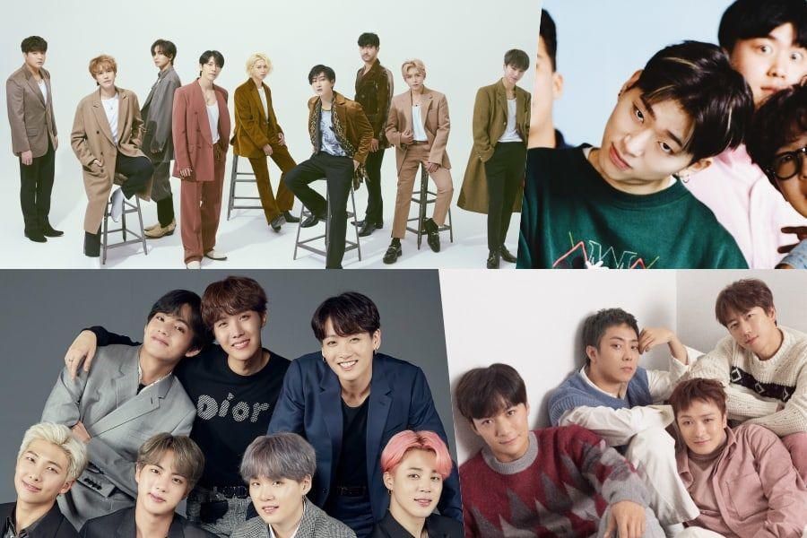 Super Junior, Zico, BTS et SECHSKIES en tête de liste hebdomadaire de Gaon