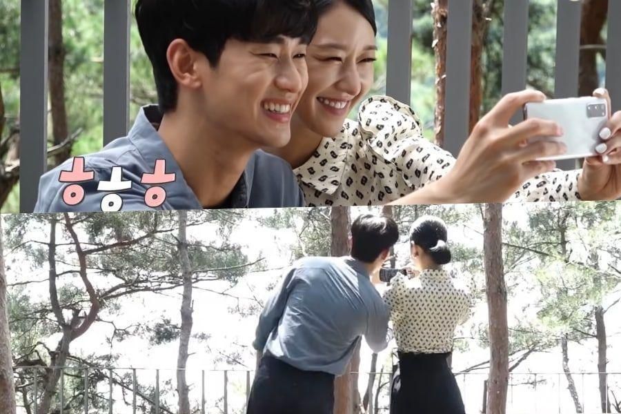 Kim Soo Hyun et Seo Ye Ji aiment prendre des photos ensemble sur le tournage de 