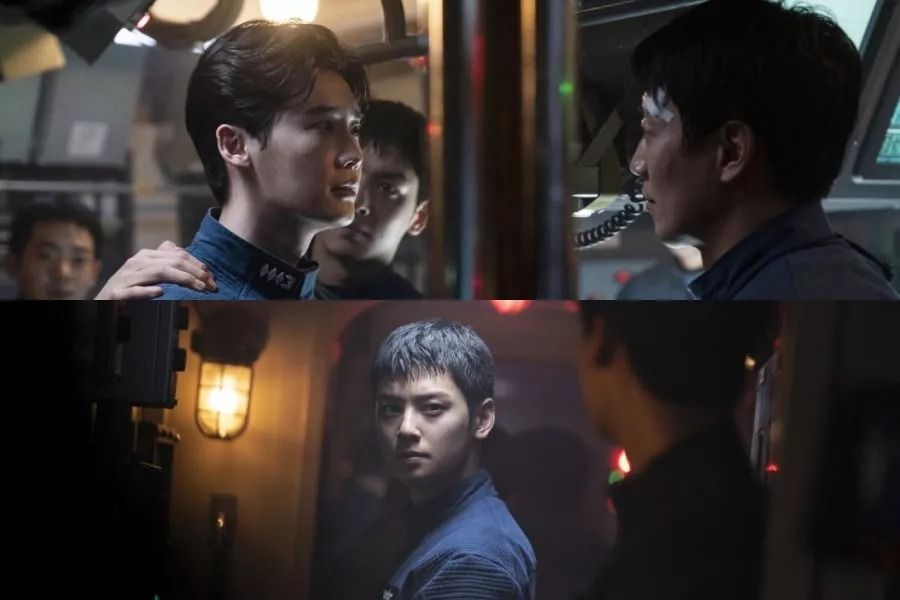Lee Jong Suk, Kim Rae Won et Cha Eun Woo d'ASTRO sont des marins confrontés à une menace terroriste dans le nouveau film 