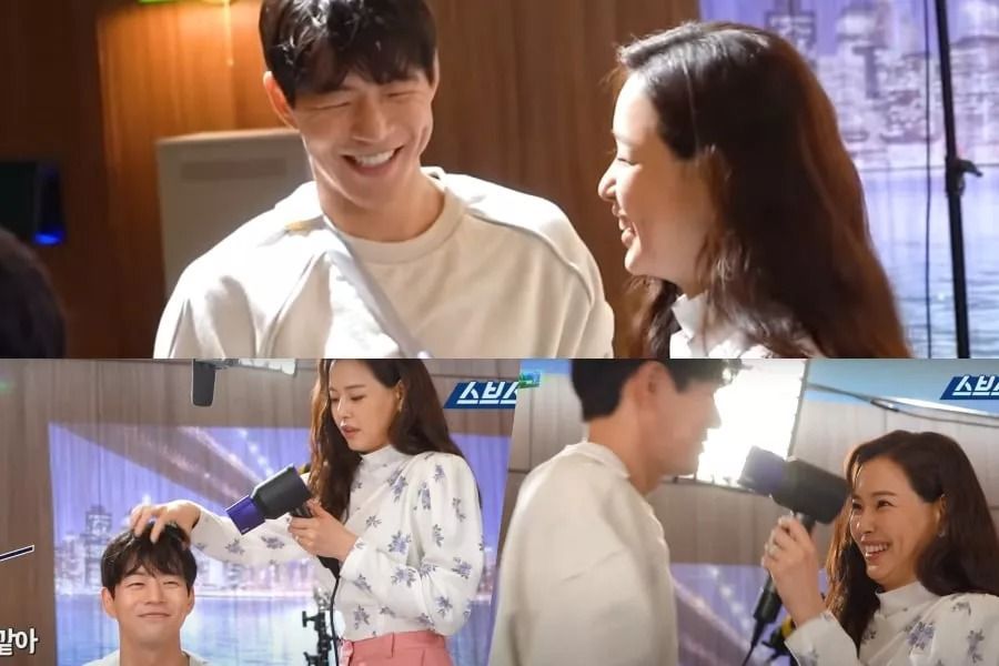 Lee Sang Yoon et Honey Lee ne peuvent s'empêcher de s'énerver en filmant des moments romantiques dans 
