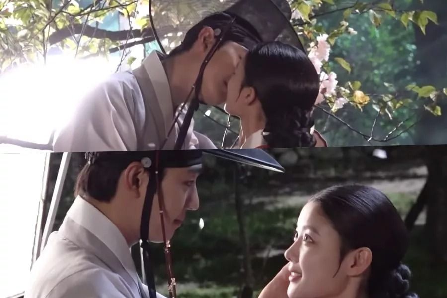 Kim Yoo Jung et Ahn Hyo Seop filment leur dernière scène de baiser + disent au revoir à 