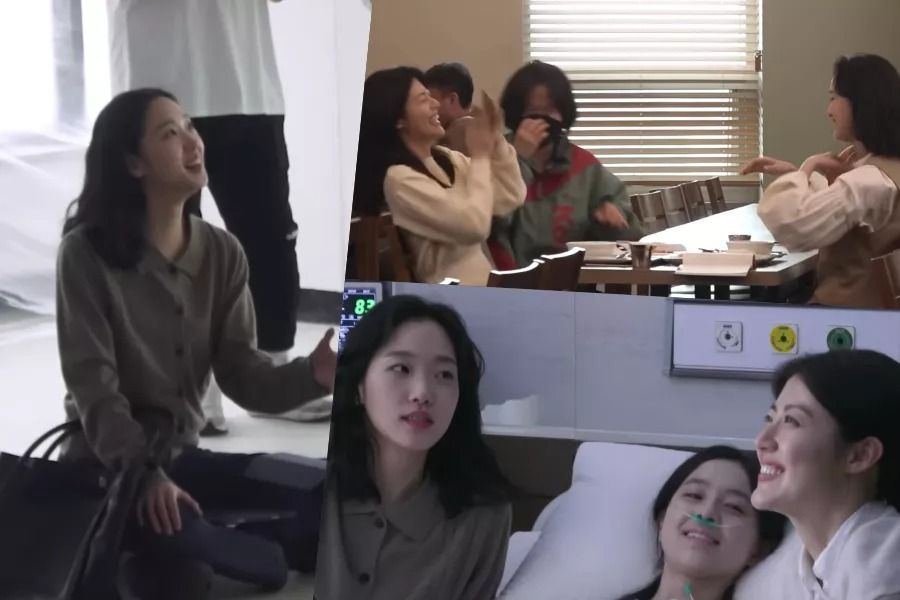 Kim Go Eun, Nam Ji Hyun, Park Ji Hu et bien d'autres gardent une ambiance légère pendant qu'ils filment des scènes sérieuses pour 