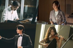 Yeon Woo Jin, Kim Sejeong, Song Jae Rim et Jiyeon forment l'orchestre parfait dans «I Wanna Hear Your Song»