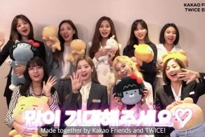 Kakao Friends annonce une collaboration avec TWICE pour le lancement de sa première collection K-Pop