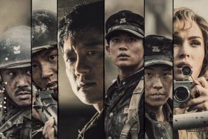 SHINee's Minho, Megan Fox et d'autres font face aux difficultés de la guerre sur les affiches du film "Battle of Jangsari"