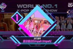 Red Velvet remporte sa troisième victoire pour «Umpah Umpah» dans «M Countdown» - Présentations de Sunmi, X1 et plus