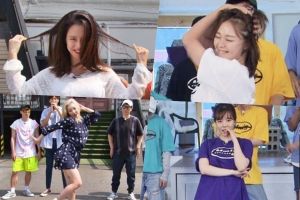 Song Ji Hyo, Jun So Min, Sunmi et Sunny de la génération des filles s'affrontent dans une intense bataille de danse dans «Running Man»