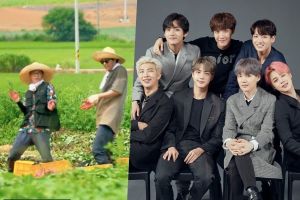 Cha Seung Won est le plus grand fan de BTS lors de la récolte de patates douces dans le nouveau spectacle de variétés de Yoo Jae Suk
