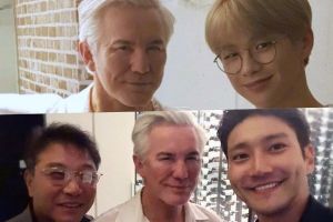 Le réalisateur Baz Luhrmann passe du temps avec Kang Daniel, Choi Siwon et Lee Soo Man à Séoul