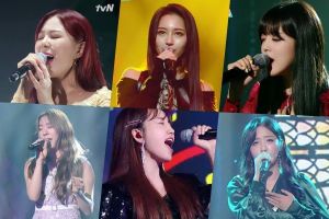 Les idoles féminines revendiquent leur voix puissante en se disputant la première place en "V-1"