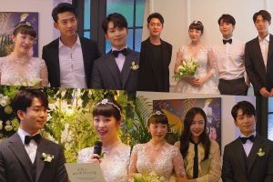 GO et Choi Ye Seul épousent les bénédictions de membres du MBLAQ, de 14 heures à Taecyeon et plus encore