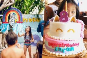 Choo Sarang fête joyeusement son huitième anniversaire avec ses amis et sa famille