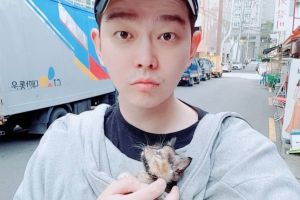 Yoon Kyun Sang adopte un chaton et révèle comment elle l'a conquis