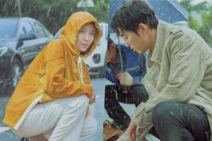 Ha Ji Won et Yoon Kye Sang ont partagé une rencontre romantique sous la pluie dans "Chocolate"