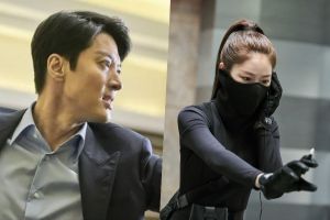 Lee Dong Gun et Kim Sae Ron attirent l'attention avec leur regard charismatique sur "Leverage"