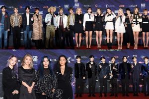 Les stars impressionnent sur le tapis rouge aux Mnet Asian Music Awards 2019