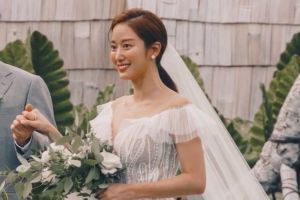 Jeon Hye Bin est une belle mariée en photos de son mariage à Bali