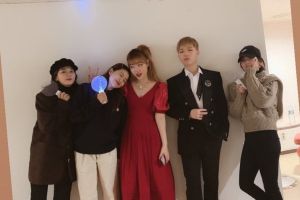 Irene, Seulgi et Yeri de Red Velvet montrent leur amour pour AKMU + Lee Chan Hyuk répond