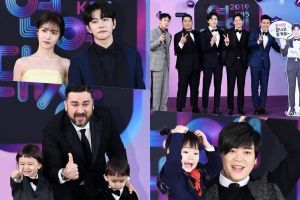 Les stars foulent le tapis rouge aux KBS Entertainment Awards 2019