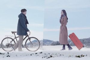 Seo Kang Joon et Park Min Young se rencontrent en tant qu'adultes dans leur ville natale sur des affiches pour leur nouveau drame