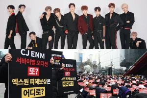 Les fans protestent contre CJ ENM pour la formation d'un nouveau groupe avec des membres de X1