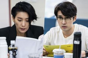 Kim Seo Hyung, Ryu Deok Hwan et d'autres se réunissent pour la lecture du scénario d'un prochain drame policier