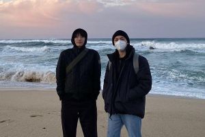 Cho Seung Youn partage des photos de son voyage à la mer avec Vernon de SEVENTEEN