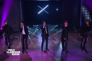 MONSTA X chante "You Can't Hold My Heart" dans "The Kelly Clarkson Show"