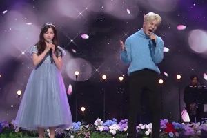 Yoo Hwe Seung de N.Flying couvre «Someone Like You» d'Adele avec Asia Lee Campbell sur «Immortal Songs»