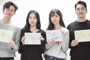 Song Seung Heon, Seo Ji Hye, Lee Ji Hoon et Son Naeun impressionnent à la lecture du scénario pour leur nouveau drame