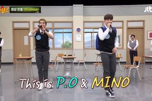 Song Mino de WINNER et PO de Block B chantent "Promise" pour la première fois sur "Ask Us Anything"
