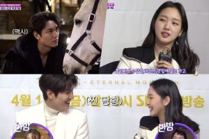 Lee Min Ho parle de jouer avec le cheval Maximus + Kim Go Eun explique pourquoi son rôle dans "The King: Eternal Monarch" était nouveau pour elle