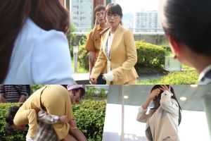 Choi Kang Hee regorge d'énergie vidéo en coulisses pour "Good Casting"