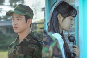 Jeon So Nee rend visite au Jinyoung de GOT7 dans l'armée dans de nouveaux clichés de "When My Love Blooms"