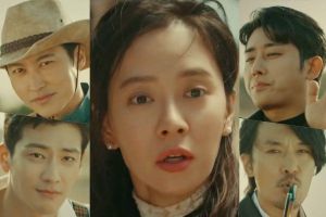 Song Ji Hyo souffre d'avoir choisi entre 4 hommes dans un teaser sur le thème du cinéma occidental pour sa nouvelle comédie romantique