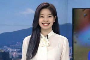 Dahyun de TWICE fait une apparition surprise en tant que fille météo aux nouvelles du matin