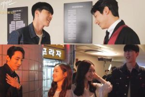 Lee Soo Hyuk, Jang Ki Yong et Jin Se Yeon montrent une amitié enjouée sur le tournage de «Born Again»
