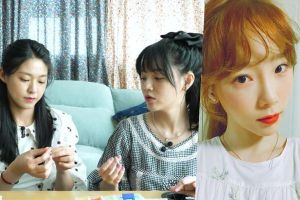 Seolhyun et Jimin d'AOA font des bijoux en perles + commentaires Taeyeon de la génération des filles