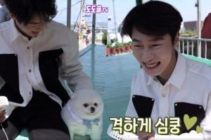 Lee Jae Wook est follement amoureux d'un adorable chien sur le tournage de la prochaine comédie romantique
