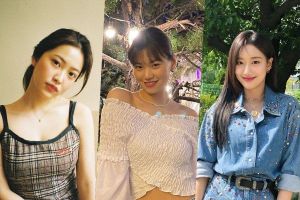 Yeri de Red Velvet, Kim Doyeon de Weki Meki et Naeun Show Adorable Line 99 Friendship d'APRIL sur Instagram