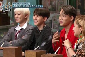 Chanyeol, Baekhyun et Kai d'EXO sont interrogés sur leurs chansons difficiles sur "Amazing Saturday"