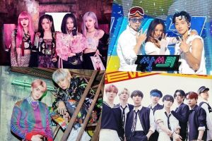 BLACKPINK, SSAK3, EXO-SC et ATEEZ Top Gaon graphiques mensuels et hebdomadaires
