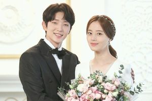 Lee Joon Gi et Moon Chae Won sont un couple heureux dans leurs photos de mariage dans "Flower Of Evil"