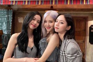 Rosé de BLACKPINK partage une jolie photo prise avec Jisoo et Hyeri de Girl's Day