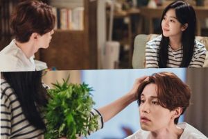 Lee Dong Wook est surpris par Jo Bo Ah dans "Tale Of The Nine-Tailed"