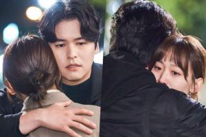 Lee Jang Woo embrasse affectueusement un Jin Ki Joo avec les larmes aux yeux dans "Homemade Love Story"