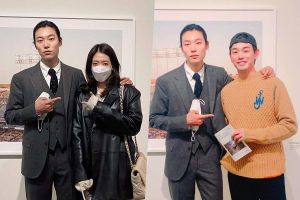 Park Shin Hye, Eric Nam, Suho d'EXO et bien d'autres visitent l'exposition de photos de Ryu Jun Yeol