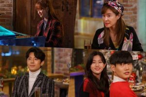 Go Ara, Kim Joo Heon, Shin Eun Soo et bien d'autres se réunissent pour une fête de Noël extravagante dans «Do Do Sol Sol La La Sol»