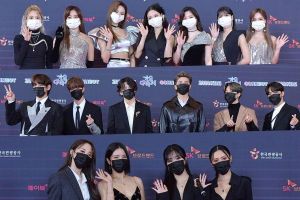 Les stars brillent sur le tapis rouge au "KBS Song Festival 2020"