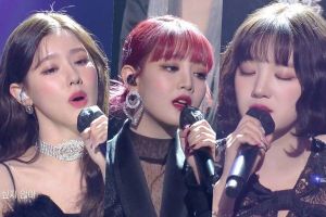 (G) Miyeon, Minnie et Yuqi de I-DLE s'émerveillent devant leur reprise de "I Don't Love You" d'Urban Zakapa